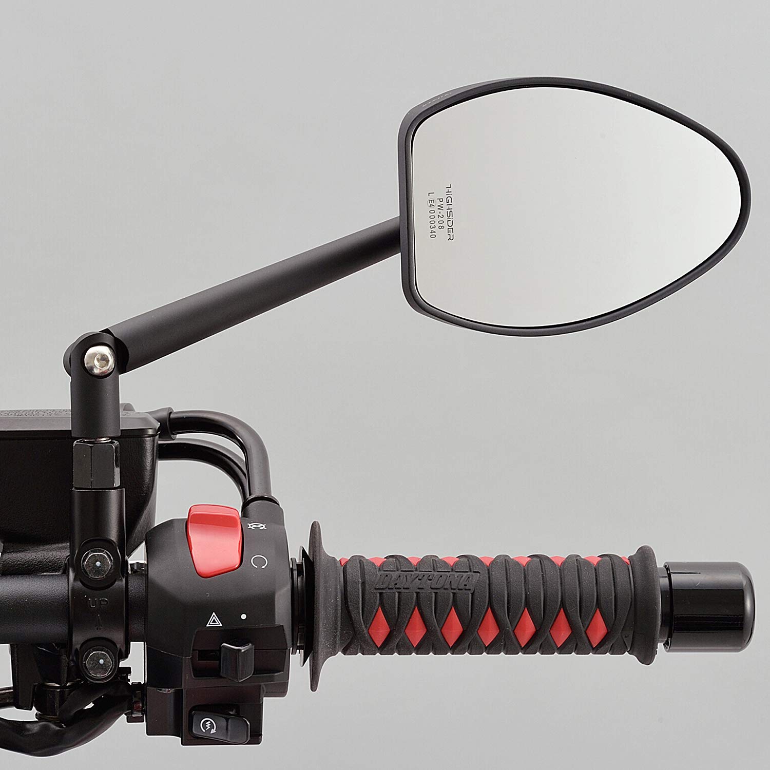 Daytona HIGHSIDER 15160 Ferrara 2 Motorcycle Rod Mirror, 1 Side