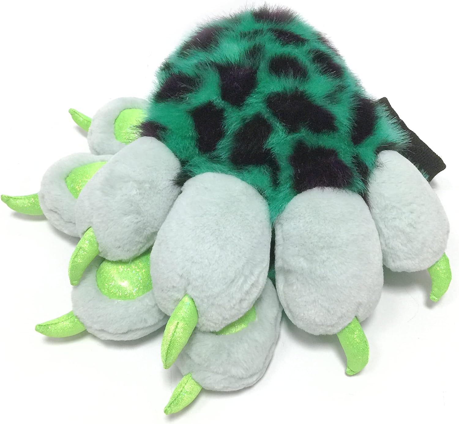 Furryvalley Fursuit Paws Furry Partial Fluffy Gloves Costume Lion Bear Props for Kids Adults Leopard