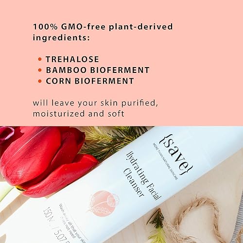 Miniatura 4 de Limpiador facial suave y natural limpiador facial sensible para piel seca sensible hidratación suave vegano fragancia y sin parabenos