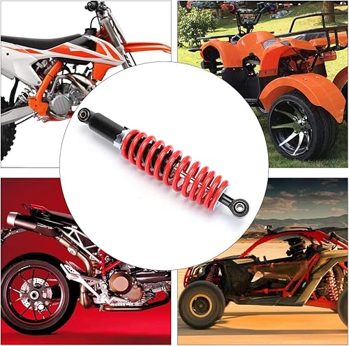 Miniatura 4 de Aramox Suspensión de choque, 13.780 in13.8 pulgadas, amortiguador trasero universal para Dune Buggy Quad Dirt Bike ATV
