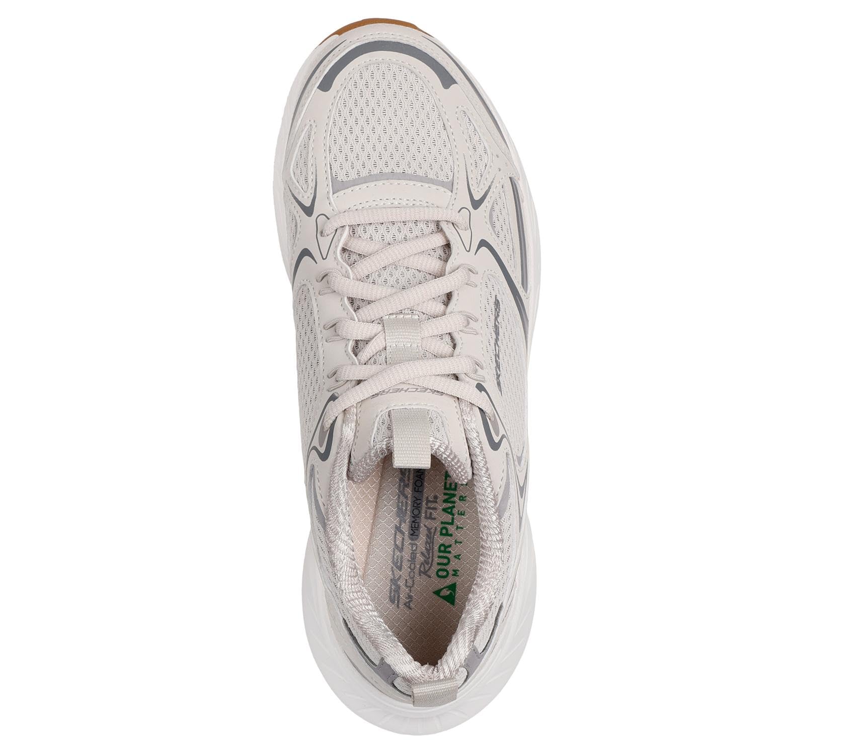 Skechers Femme Edgeride Silver Eclipse Basket