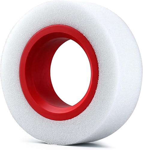 Miniatura 4 de INJORA Espuma de neumático RC 4 piezas de 1.9 pulgadas de doble etapa interior de goma suave insertos exteriores de espuma para neumáticos de rueda