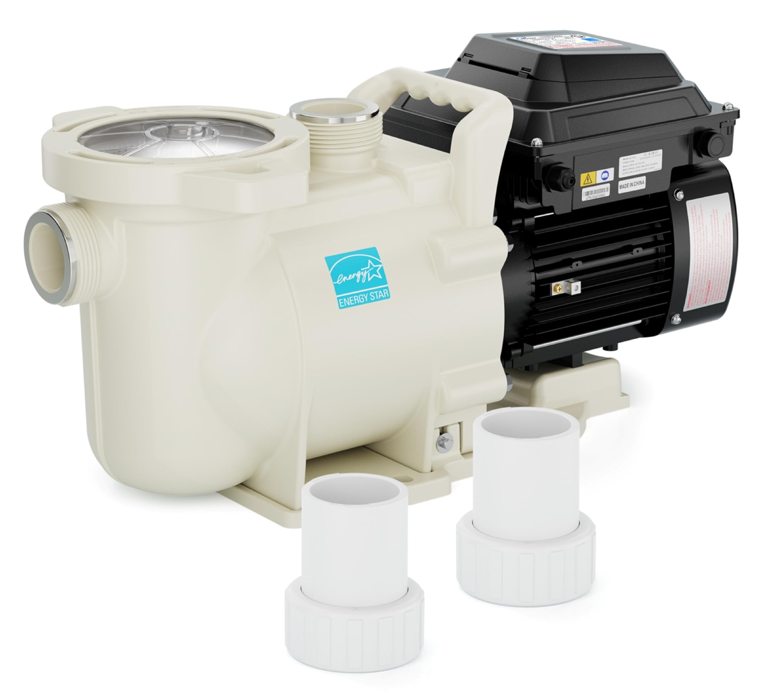 iLiving ILG8PP220-VS Variable Speed In-Ground and Above-Ground Swimming Pool Pump, 2.2HP