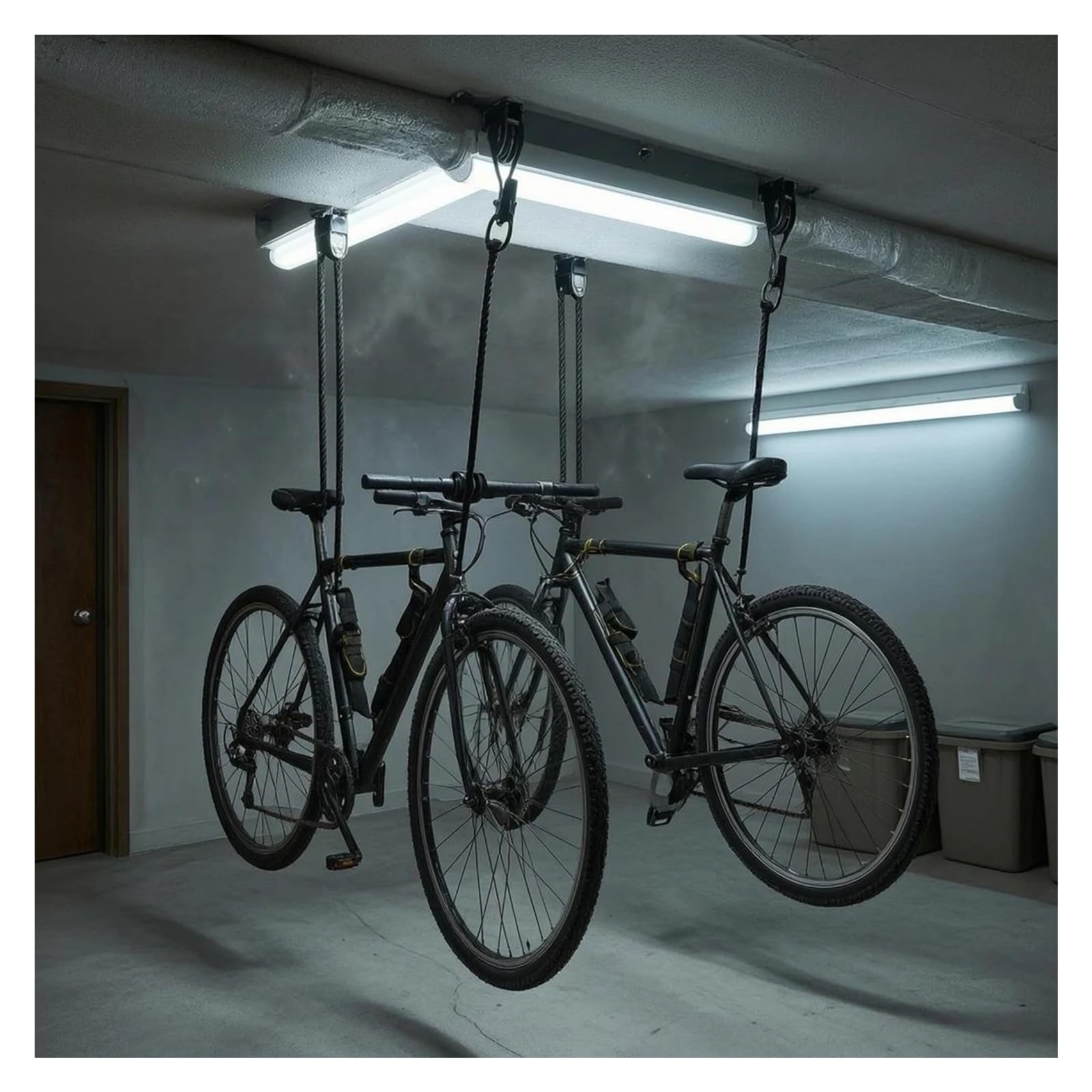 Fahrrad Deckenlift 2-teiliger Decken-Garagenaufzug