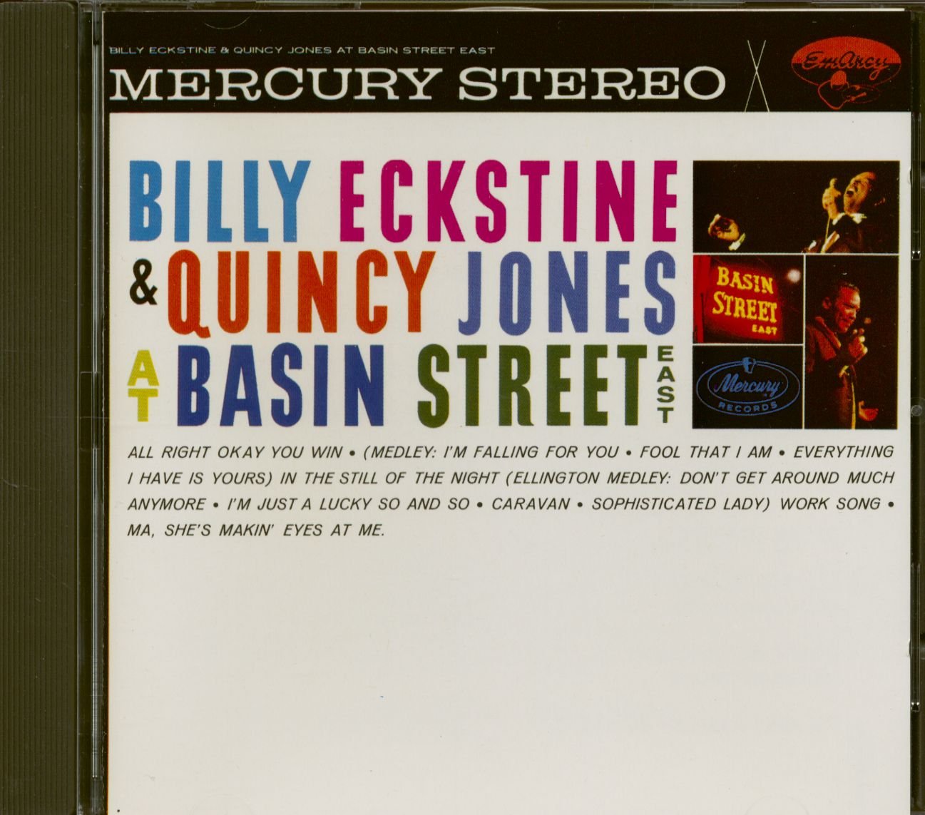 At Basin Street [Audio CD] Eckstine, Billy