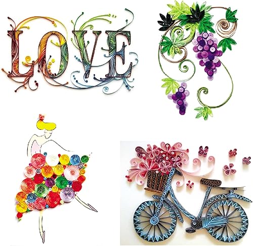 Miniatura 6 de Konsait Paquete de 20 kits de accesorios de papel para plumas, papel de diseño de plumas, suministros para adultos, papel de arte, manualidades,