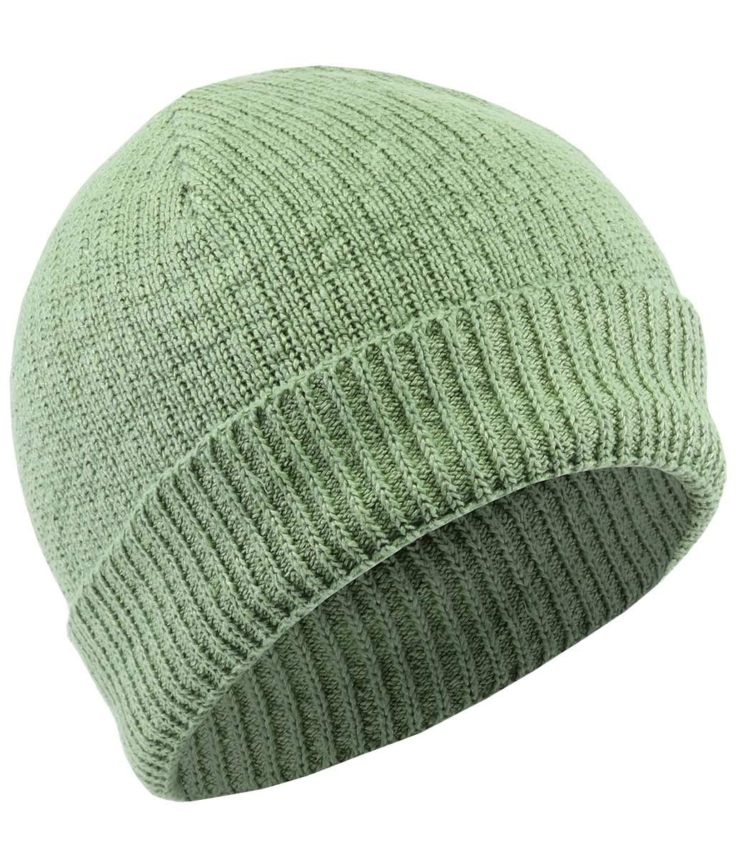 Hempiness Organic Pure Hemp Classic Knit Beanie Hats-Cactus Green