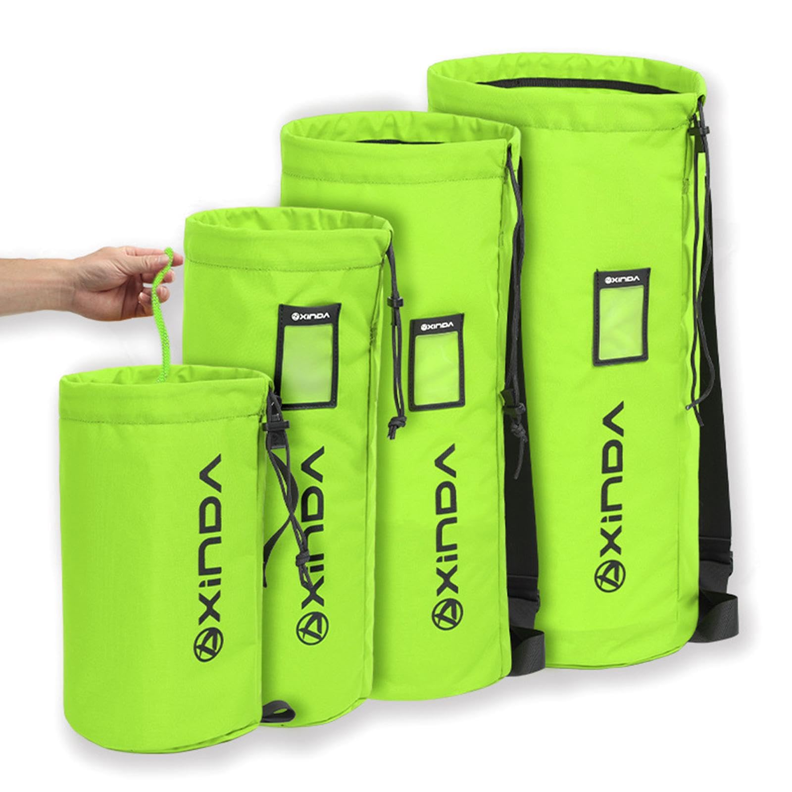 F Fityle Borsa Porta Corda per Arrampicata su Roccia, Pratica E Impermeabile, per Lavoro, Alpinismo, Speleologia, Accessori, Borsa da Lancio, Chiusura con