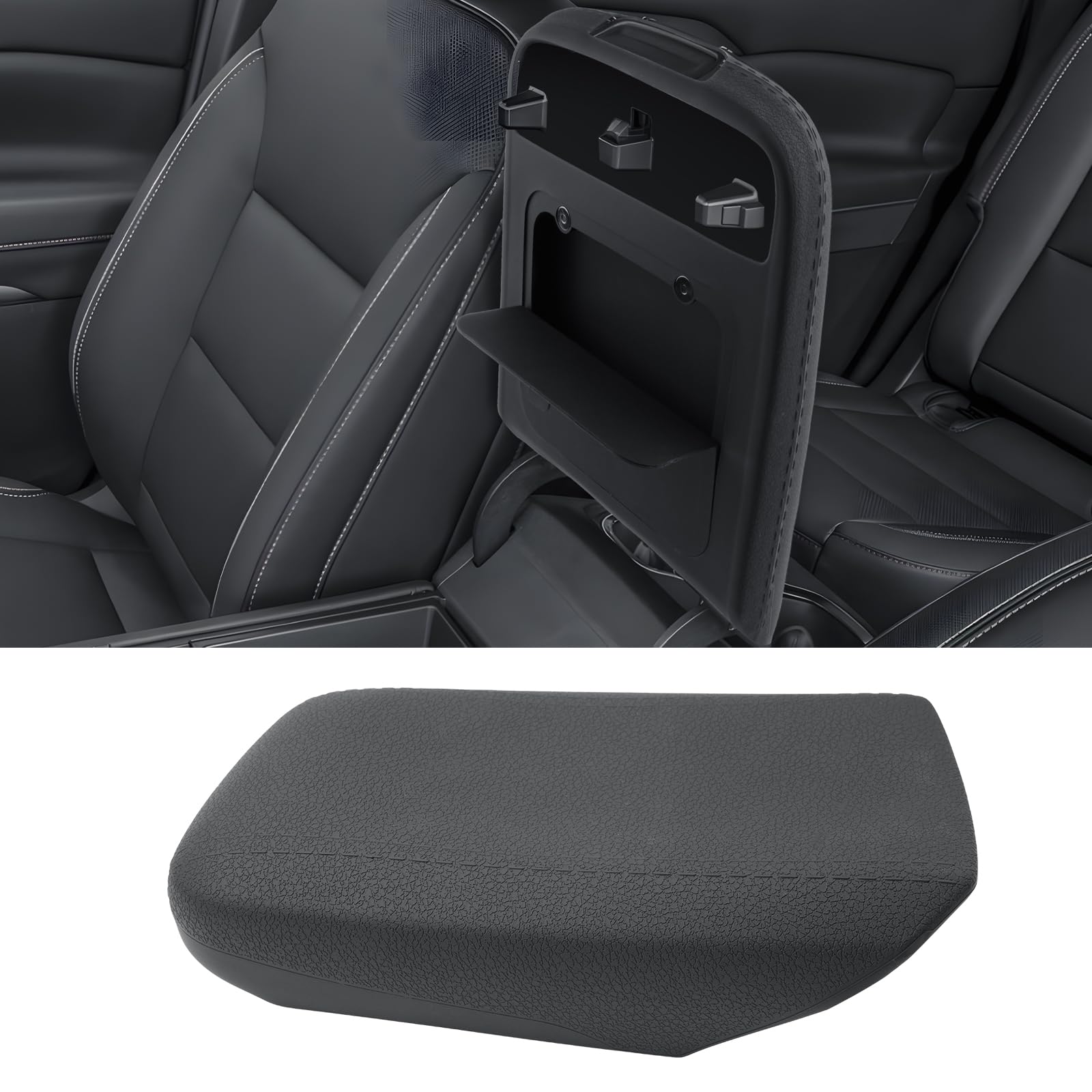 CDEFG for 2026 2027 Chevy Traverse Center Console Cover for 2025 2026 2027 Chevy Traverse (LT/Z71/RS/High Country) Accessories Armrest Cover Middle Console Protector with Hidden Storage Pocket