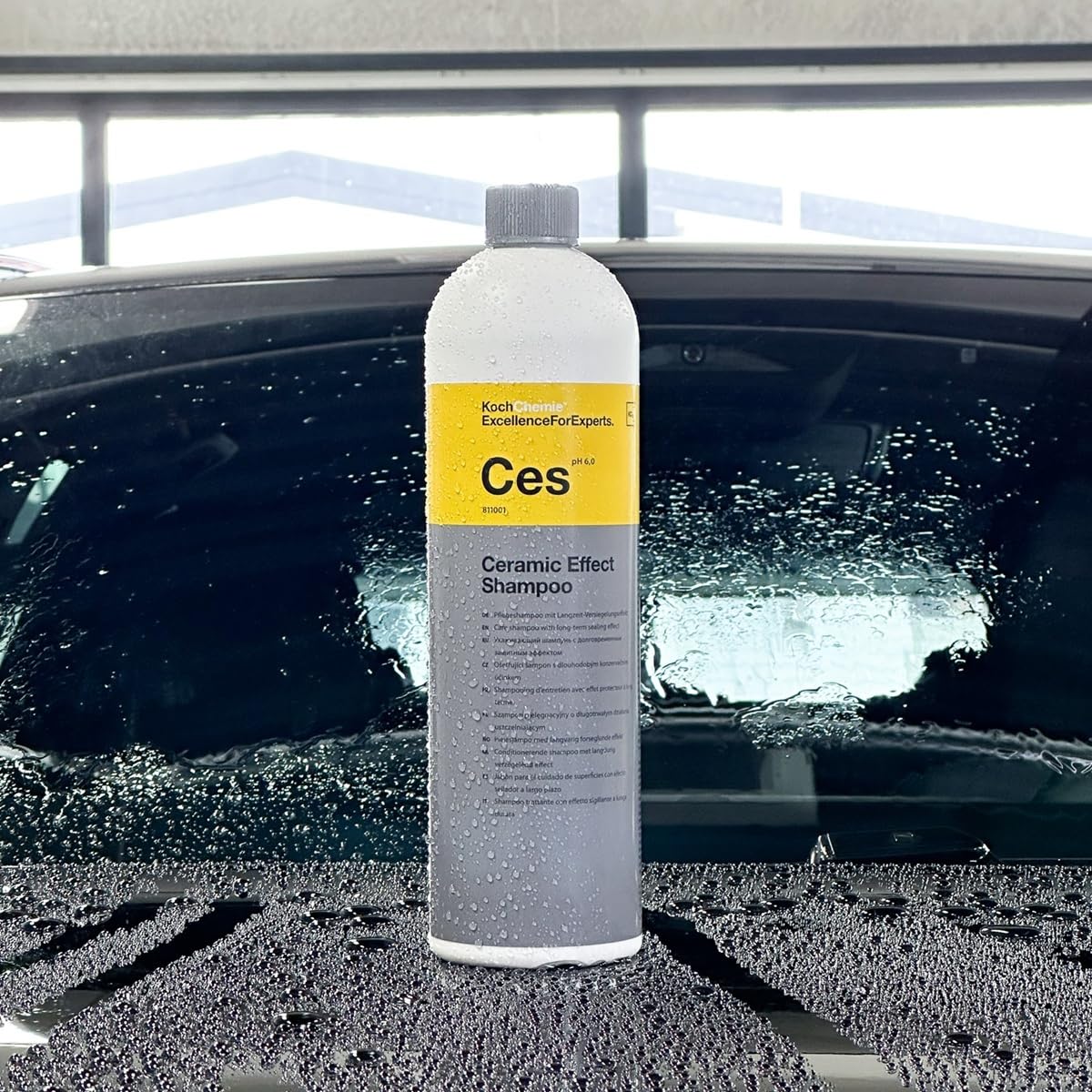 Koch Chemie Ceramic Effect Shampoo Ces zestaw do mycia Koch Chemie wiadro do mycia rękawica do mycia samochodu idealne do mycia samochodu