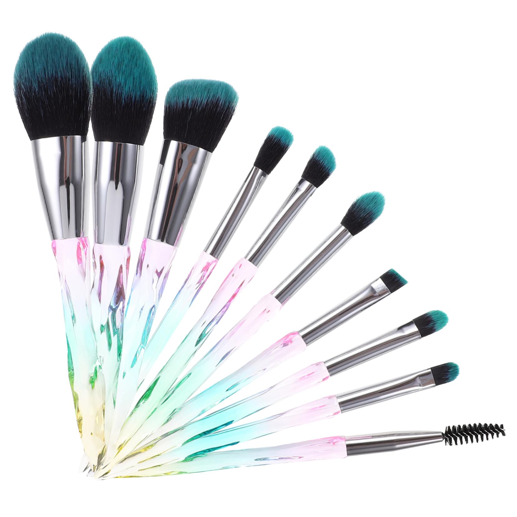 FOMIYES Set Di 20 Pennelli Per Il Trucco Pennelli Per Il Trucco Fondotinta Ombretti Set Di Cosmetici in Fibra Morbida Per