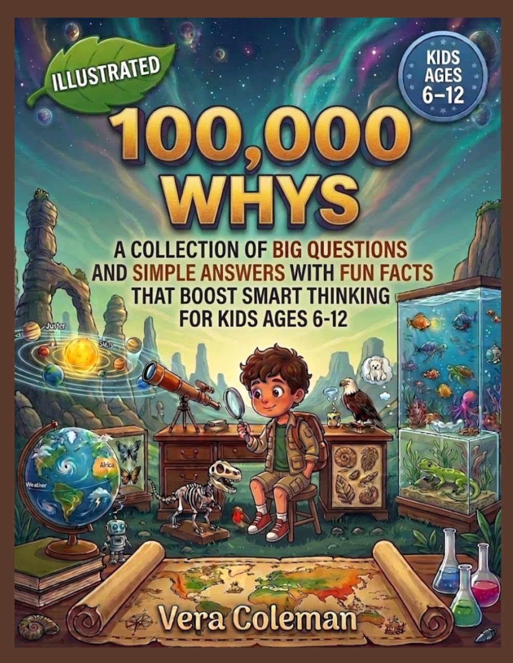 100,000 Whys - The Big Book for Curious Kids: A Collection of Big Questions and Simple Answers with fun facts That Boost Smart Thinking for Kids Ages 6–12