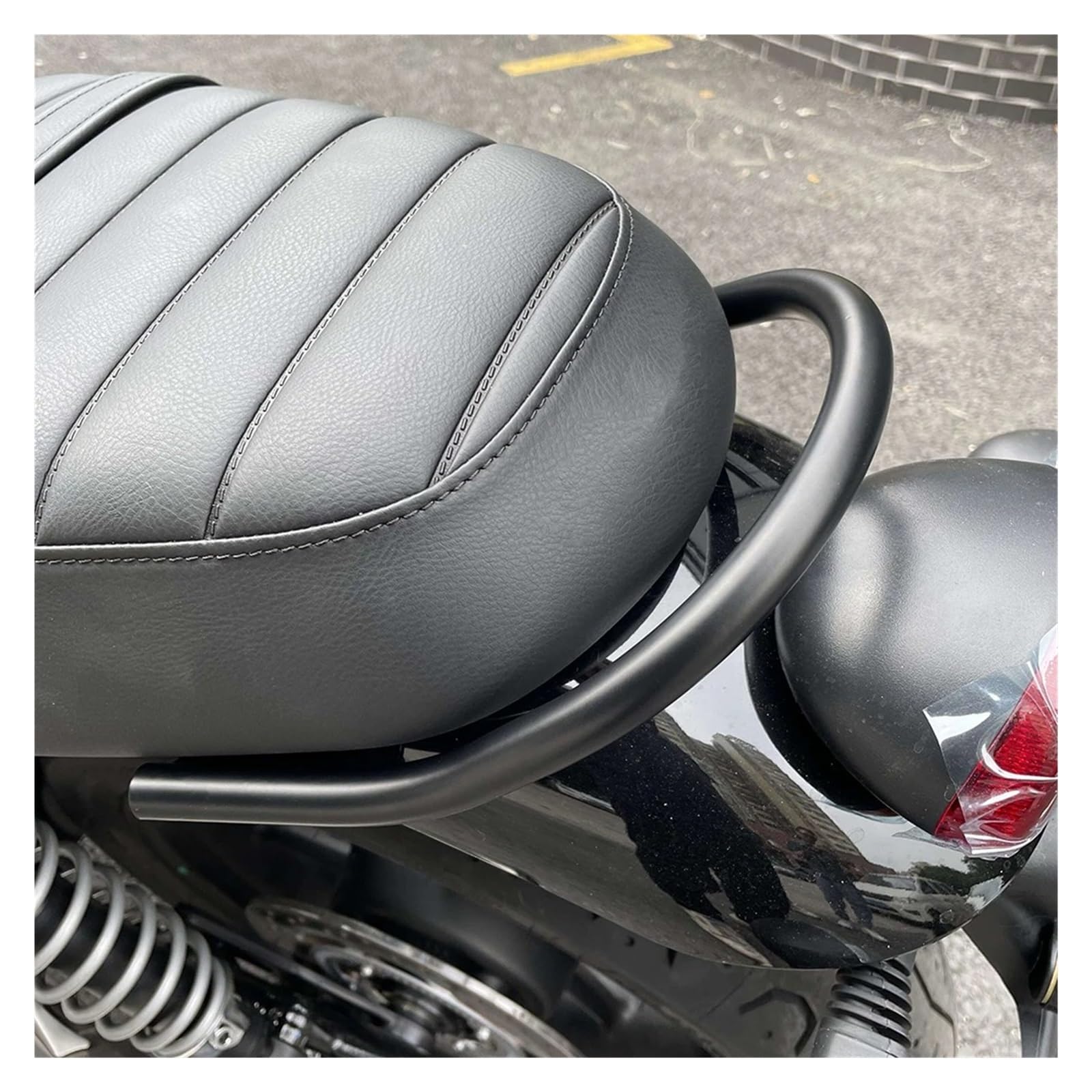 Portapacchi Moto Maniglie Barra Sostegno Sedile Posteriore Maniglia Bracciolo Sedile Portapacchi Per Street Twin 900 Per Street Per Scrambler 900 Per Speed ​​Twin 1200 Portapacchi Posteriore
