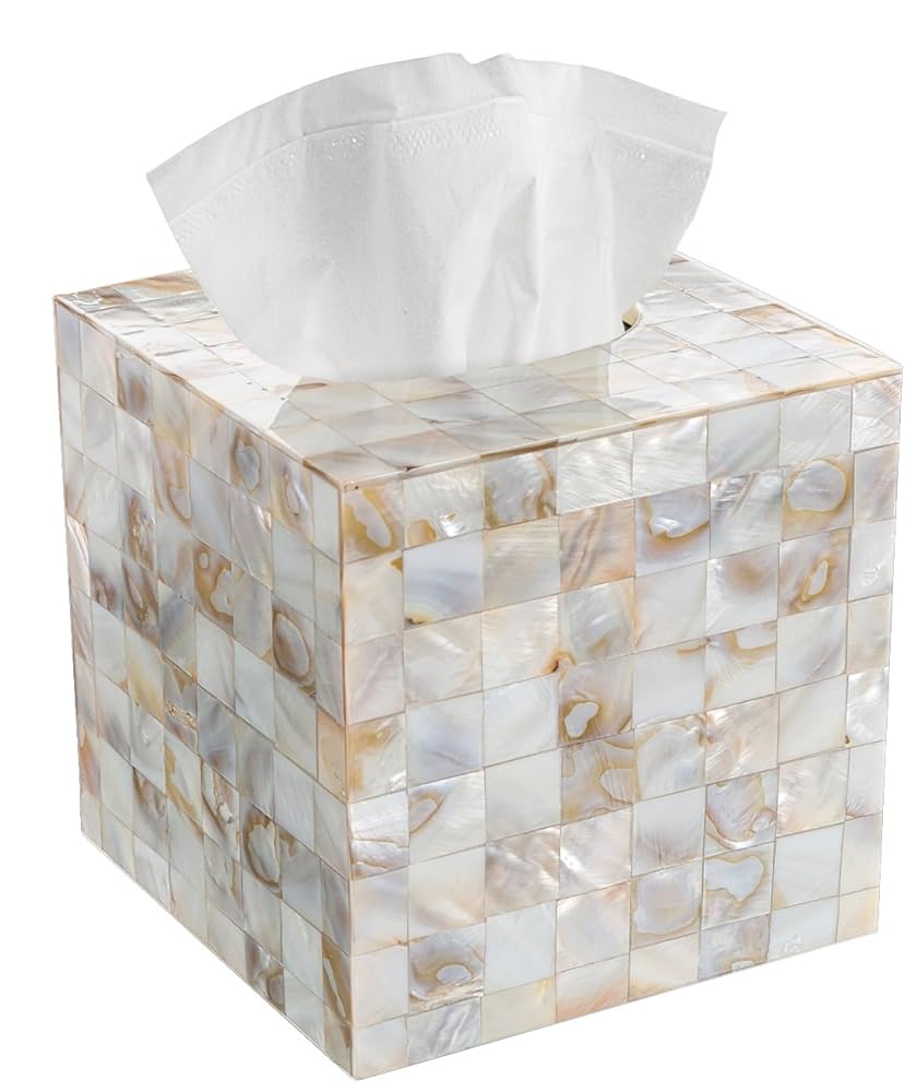 Amazon.com: Milano Tissue Box Cover Square – Decorative