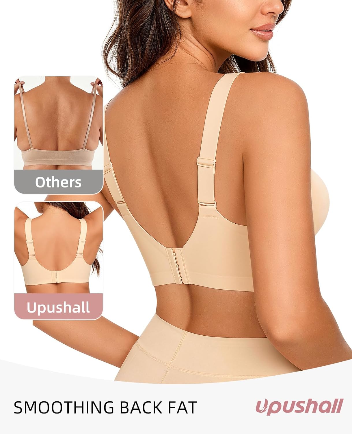 Push Up Padded Bras for Women Adds-2-Cups Plunge Underwire T Shirt Bombshell Bra Lift Up - Image 4