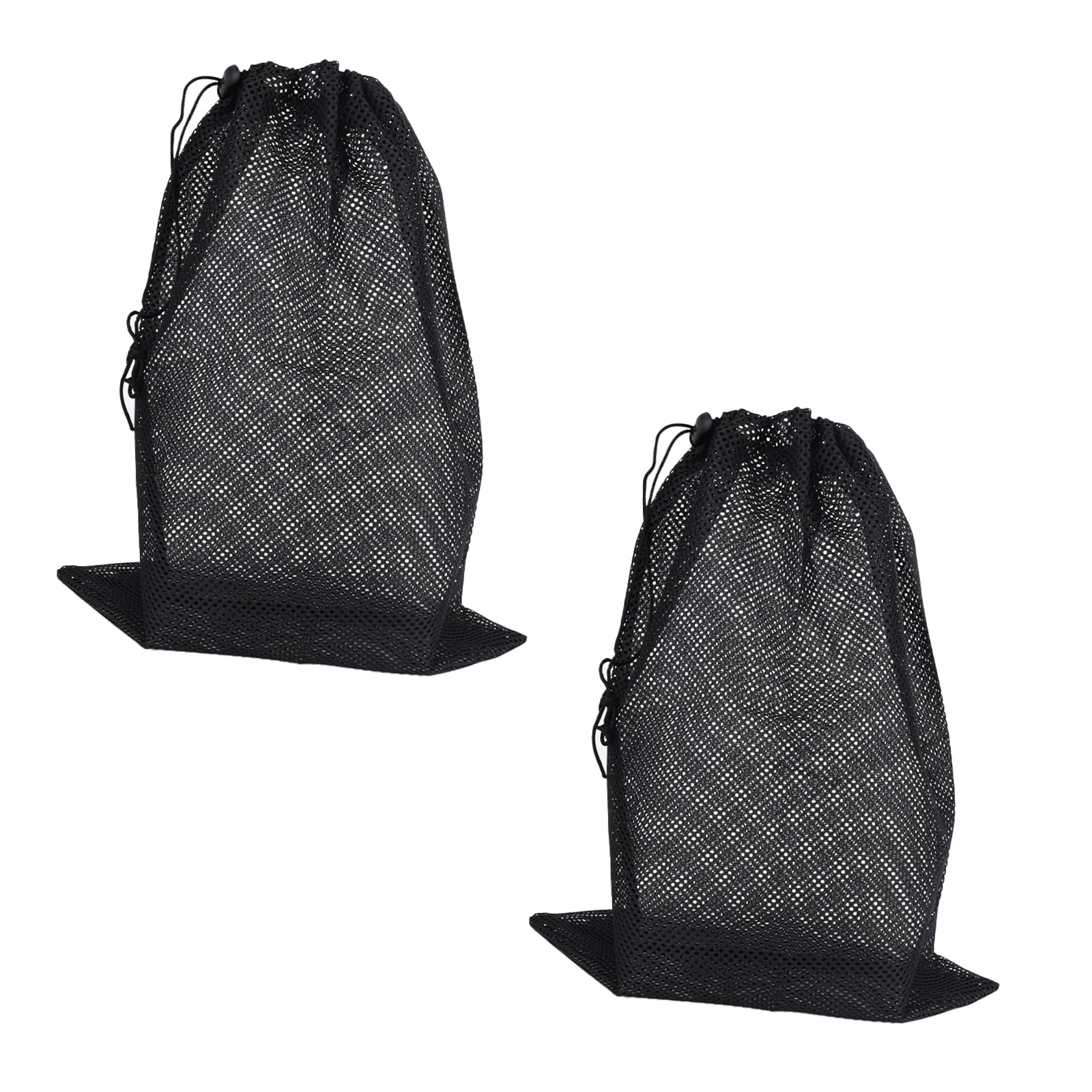 lasuroa 2pz Sacchetti Filtro per Pompa Dell'Acqua, 40x30,3cm Sacchetto Filtro Pompa Laghetto con Coulisse Regolabile per Laghetti Piscine Fontane Giardini e Acquari(Nero)