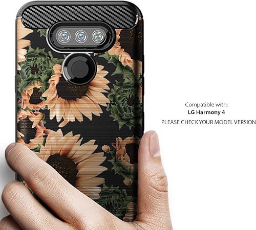 Miniatura 2 de CasesOnDeck - Carcasa de TPU para LG Harmony 4K41Xpression Plus 3Premier Pro Plus (2020), color negro