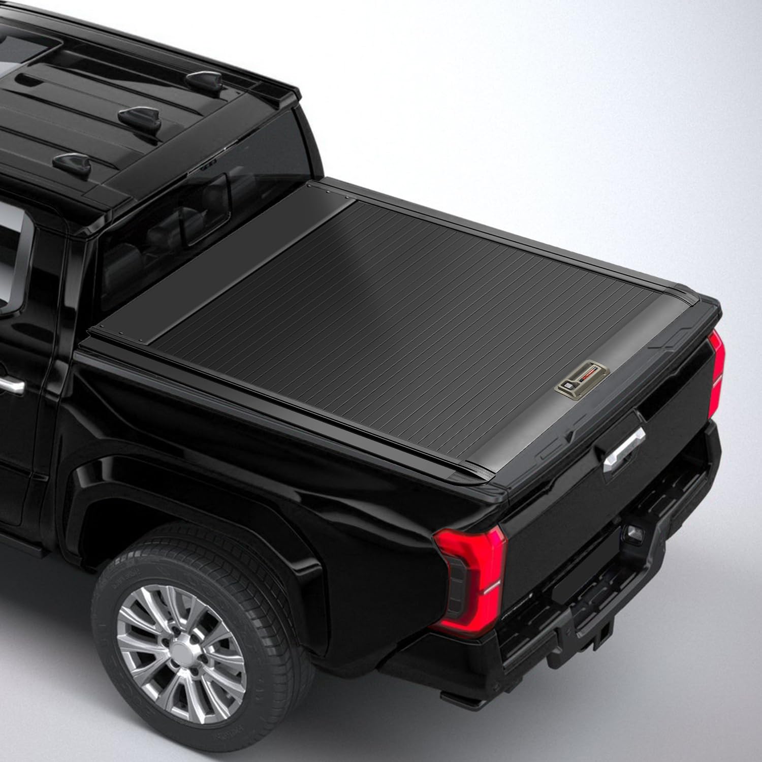Retractable Truck Bed Tonneau Cover for 2016-2026 Toyota Tacoma (5'/60") Truck Bed Cover Key Lock