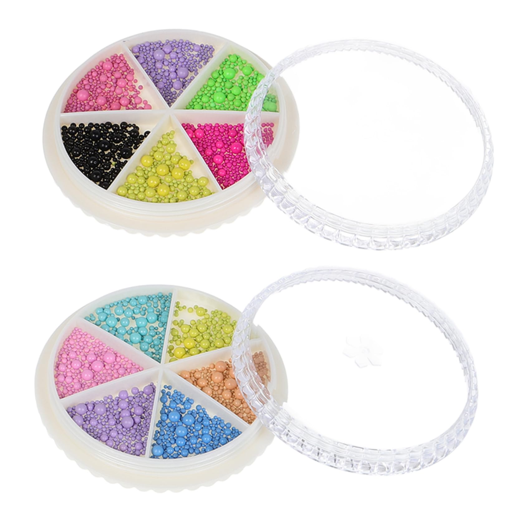 TOVINANNA Nail Art Charms of Small Manicure Beads for Women for Nail Decorations for Various Festivals and Home Salon Use