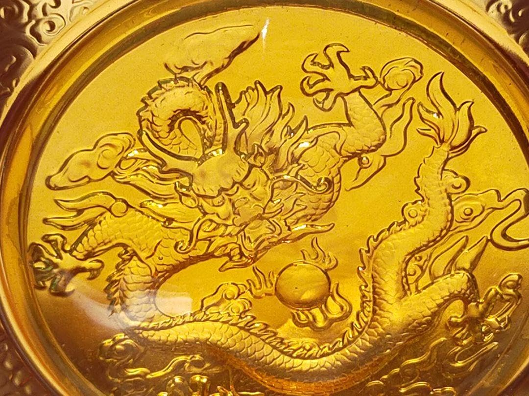 Amazon.co.jp: 中国製 皿 龍紋 飾り皿 骨董品 古玩 : ホーム＆キッチン