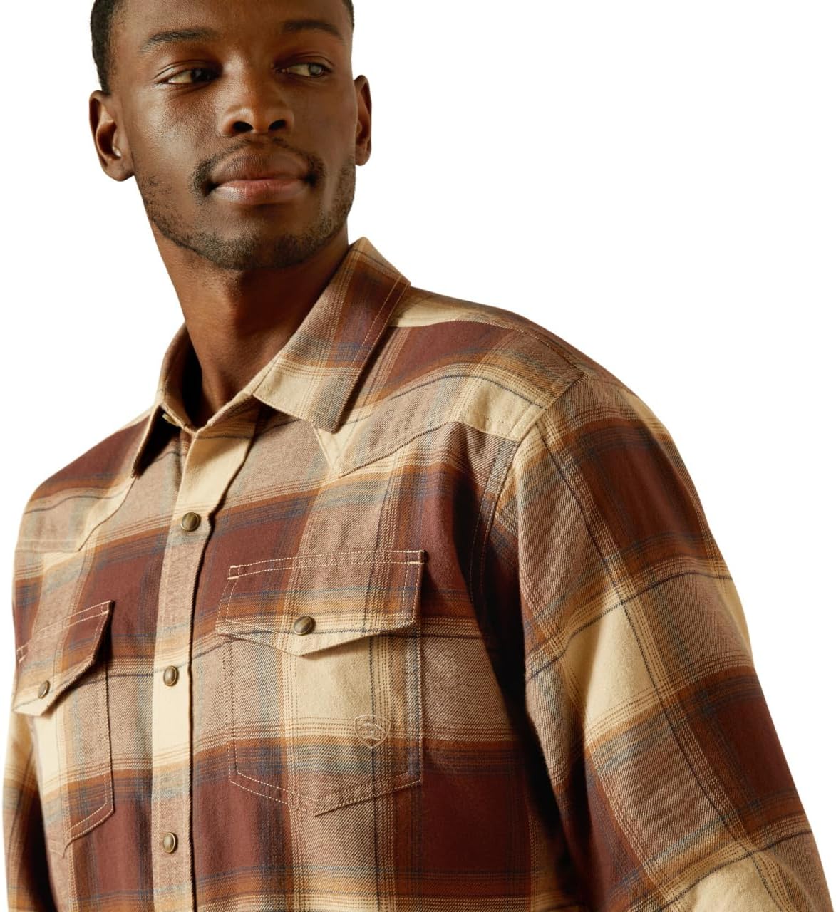 ARIAT Men's Hudson Retro Fit Shirt - Image 4