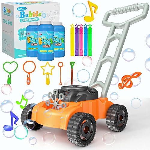 Cortacésped De Burbujas Con Luz LED Y Diseño De Unicornio – Juguete Infantil De Exterior
