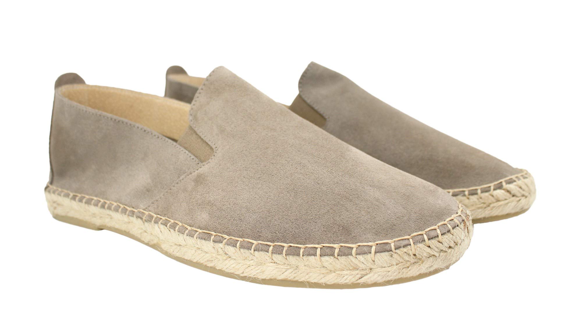 Alpargata Plana Hombre, Cangrejo Serraje - Colores - Arena, Vaquero, Kaki y Gris Ceniza