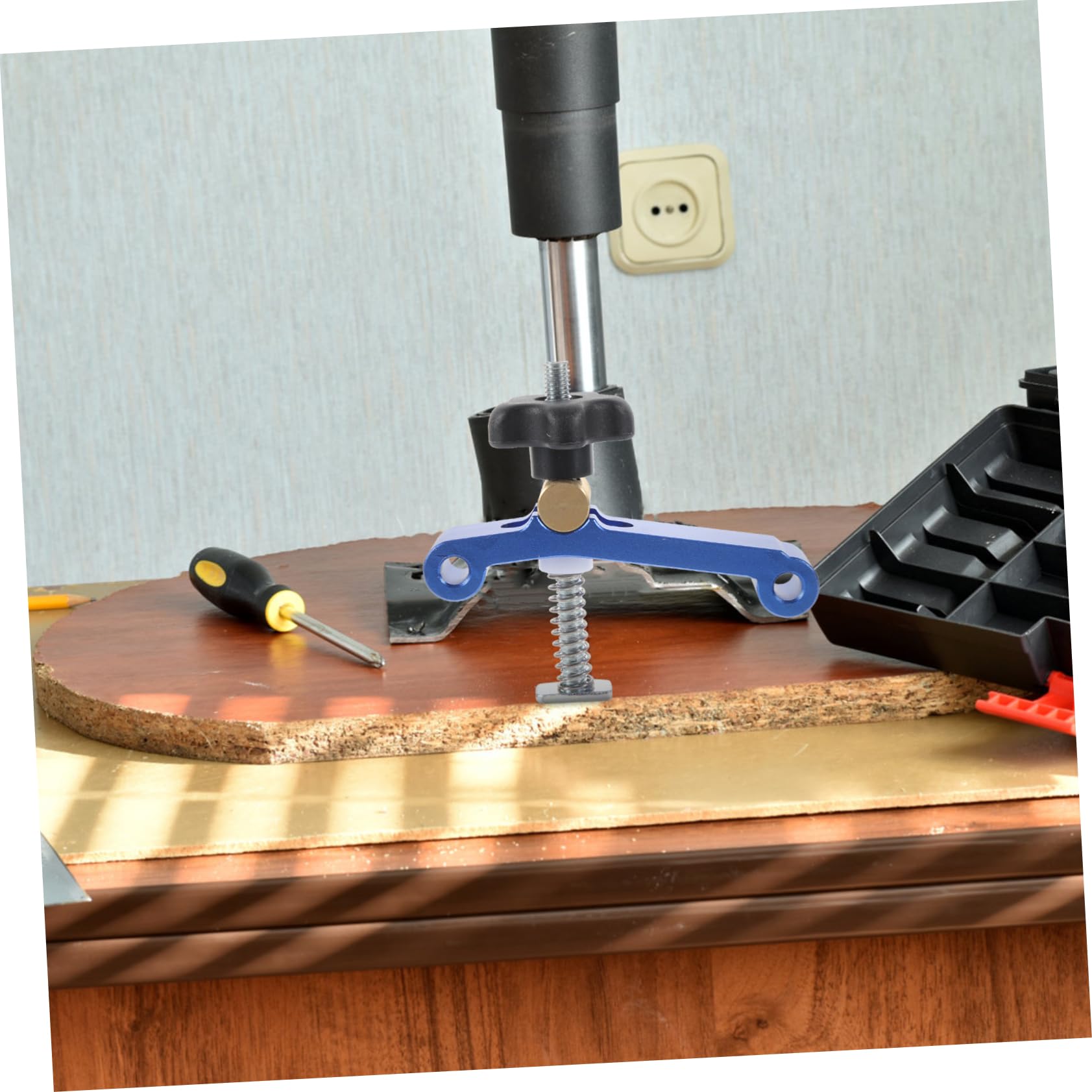 FUNOMOCYA Improved Woodworking Pressure Plate Clamp for T-Track T-Slot Miter Track Clamping Block