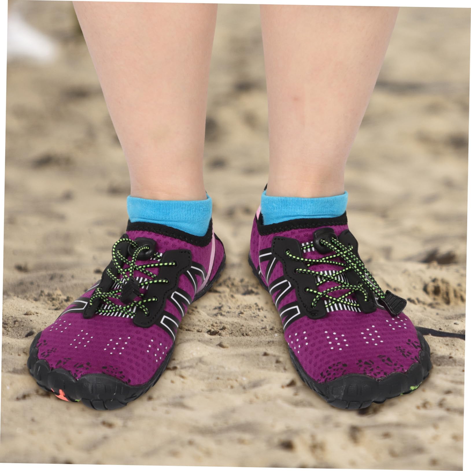 Healeved Leichte Schnell Trocknende Wasserschuhe Unisex Langlebige Badeschuhe für Herren Damen rutschfest Atmungsaktiv Geeignet für Strand Pool Fluss und Outdoor aktivitäten