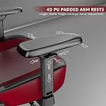 CYBEART | Gryffindor Gaming/Office Chair - Harry Potter | 4D Armrest | Inbuilt Lumbar Support | Supreme PU Leather, Ergonomic, Recline & Tilt