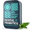 WILD FUEL Péptidos de colágeno líquido con biotina y probióticos dentales para aliento fresco, paquete 3