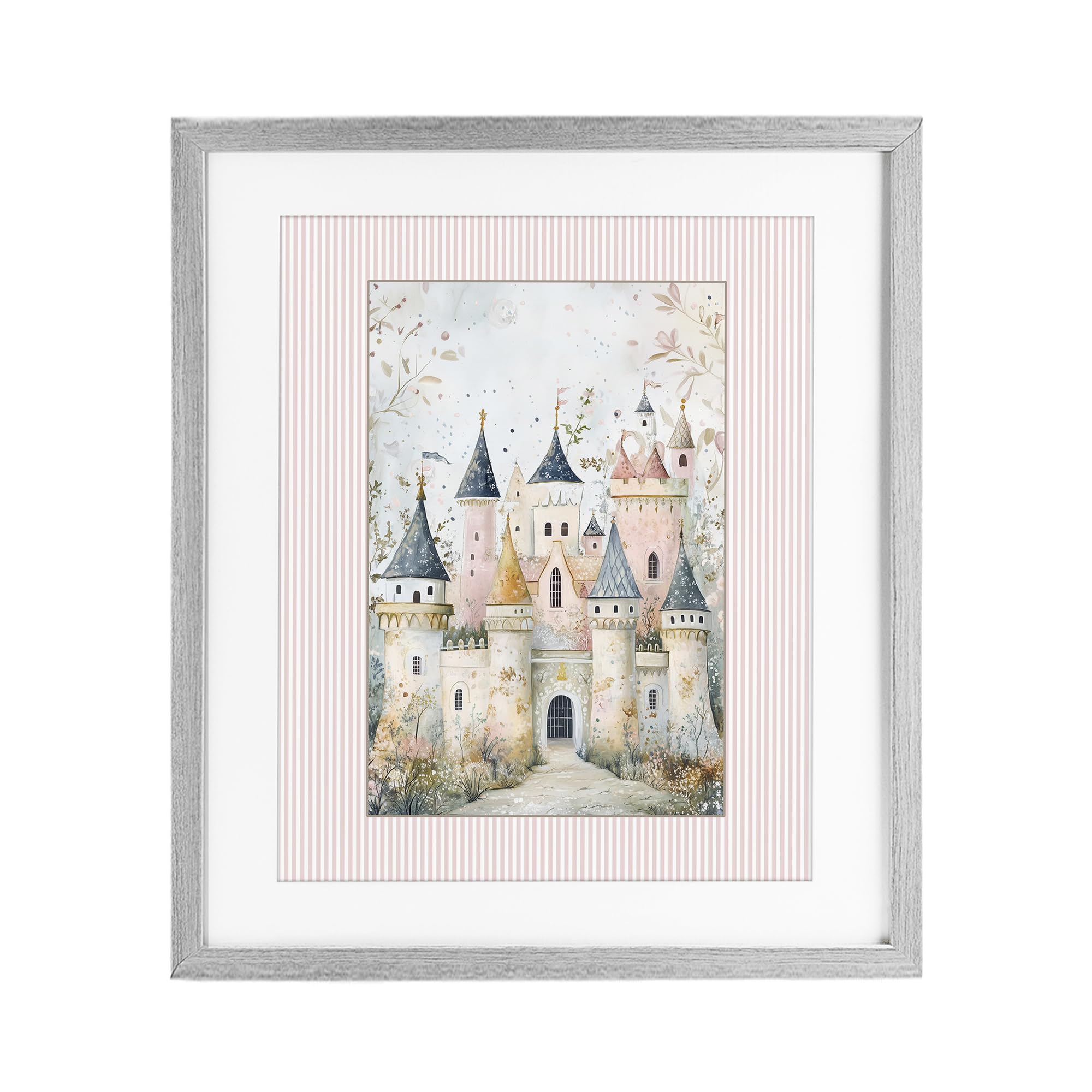 'Enchanted Dreams Castle'| Framed Print Under Glass