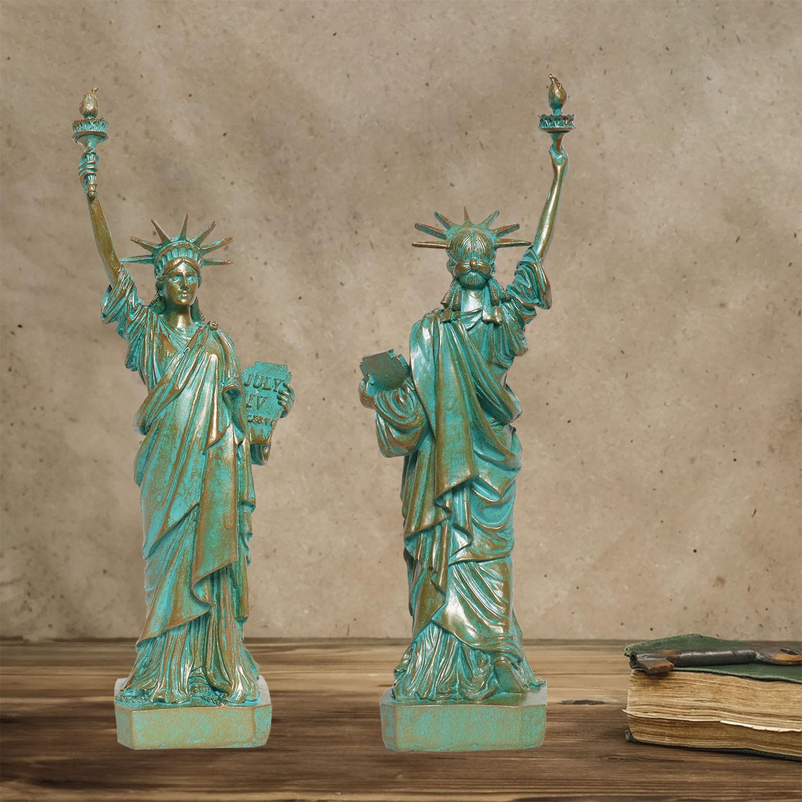 Amazon.co.jp: 自由の女神の置物 7月4日の装飾 ニューヨーク市のお土産