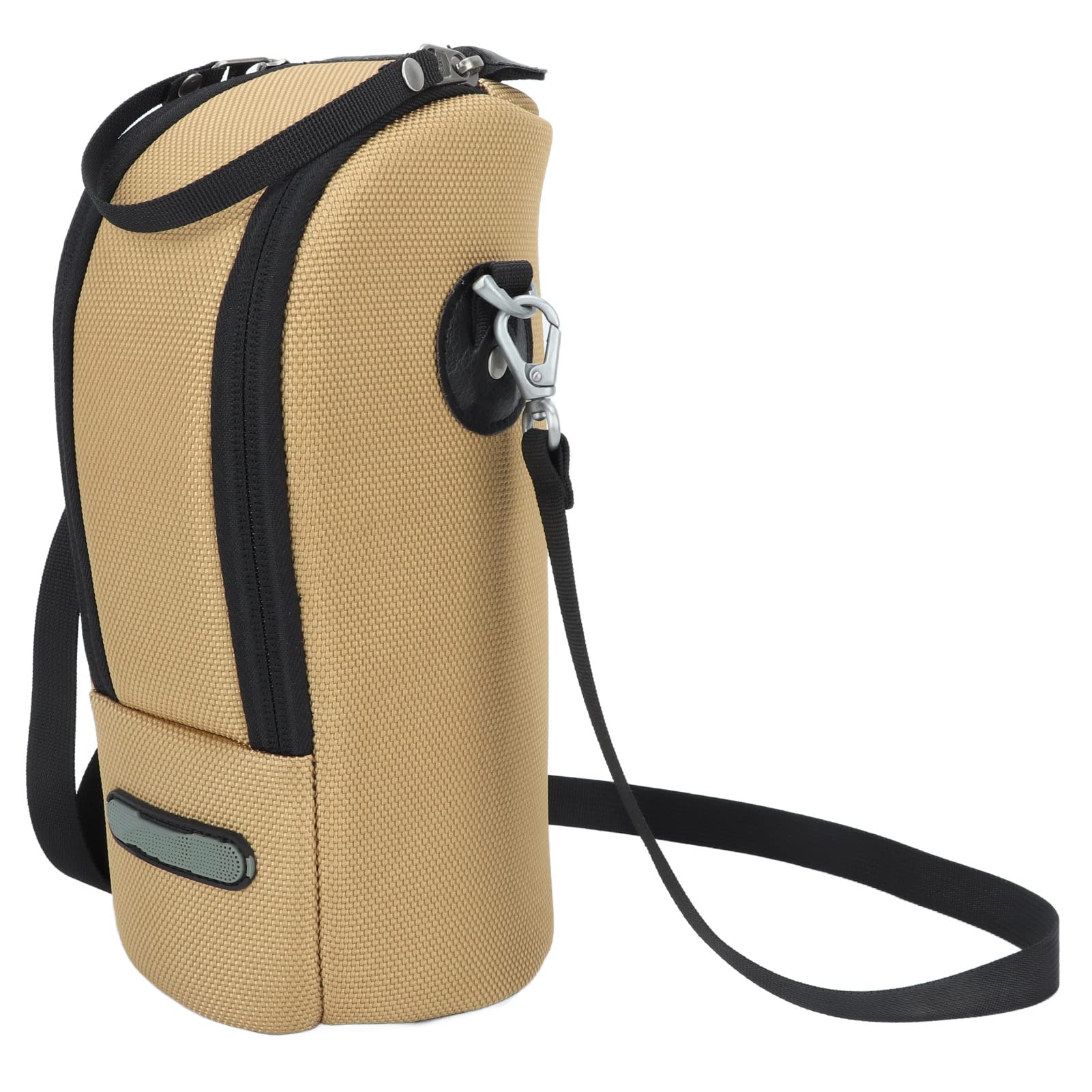 Custodia per obiettivo della fotocamera, grande, antiurto, resistente, per DSLR all'aperto, design in nylon impermeabile con tracolla