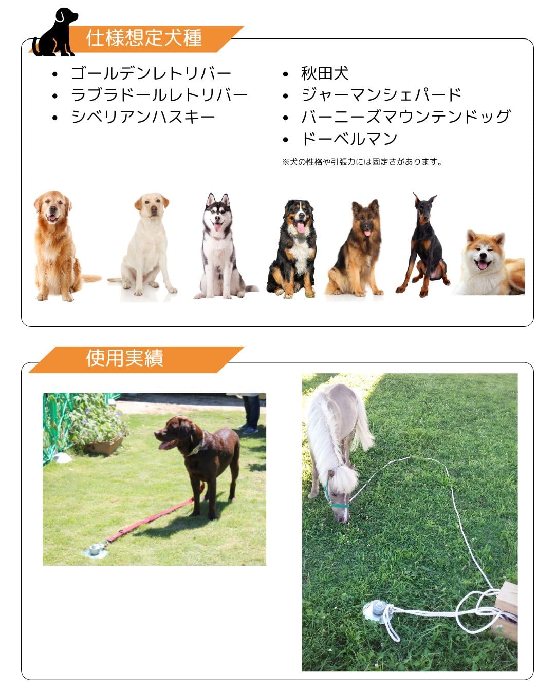 Amazon.co.jp: フレペグ ドッグアンカー 大型犬アンカー 係留用ペグ