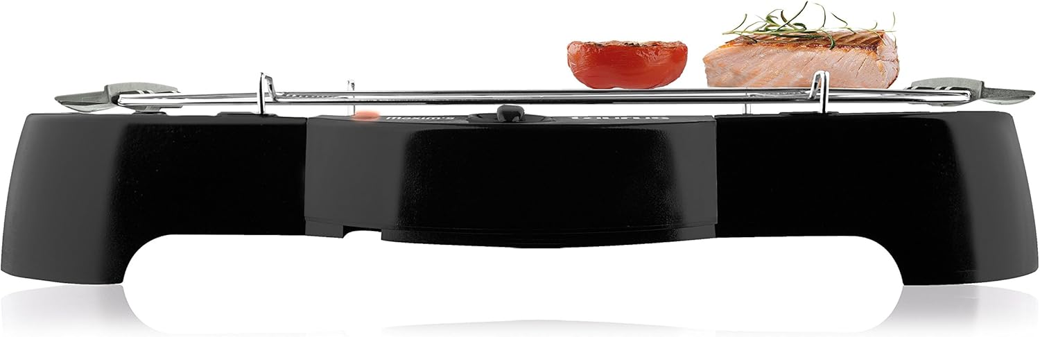 Taurus Maxims Barbecue-Grill Elettrico, 2000W, Ampia Griglia di Cottora 42 X 24 cm. Colore Nero Taurus Maxims Barbecue-Grill Elettrico, 2000W, Ampia Griglia di Cottora 42 X 24 cm. Colore Nero