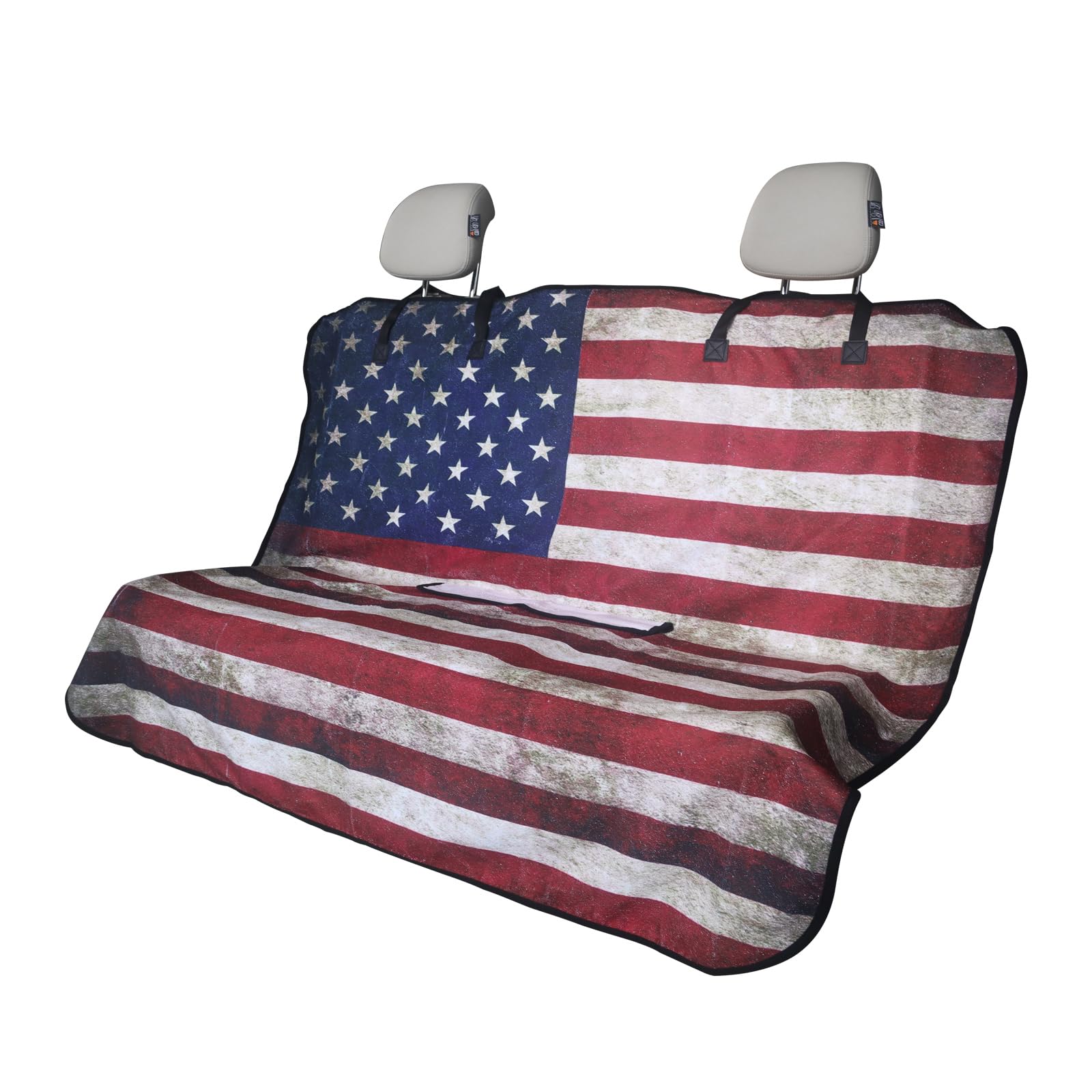 nbnhxnff Car Seat Cover (American Flag, 1pcs Rear Seat)