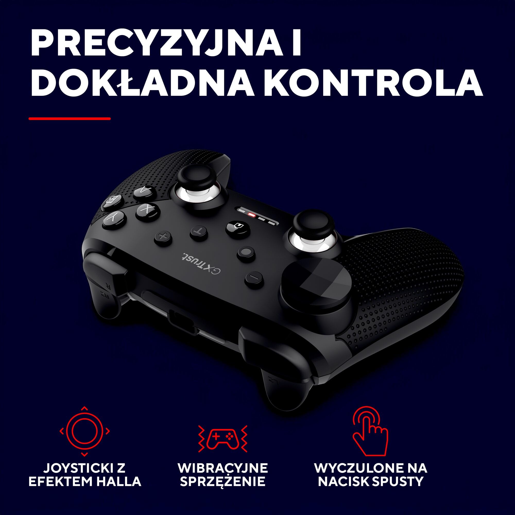 GXTrust Muta bezprzewodowy kontroler Nintendo Switch 2 / PC/Android