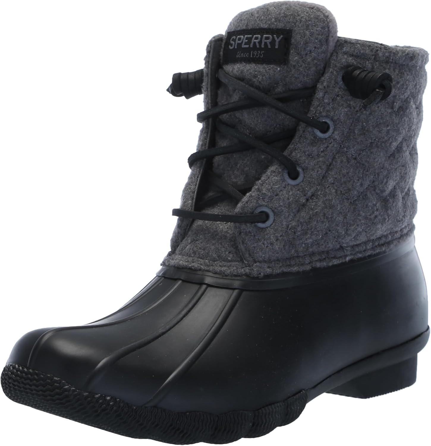sperry women's saltwater wool embossed duck boot