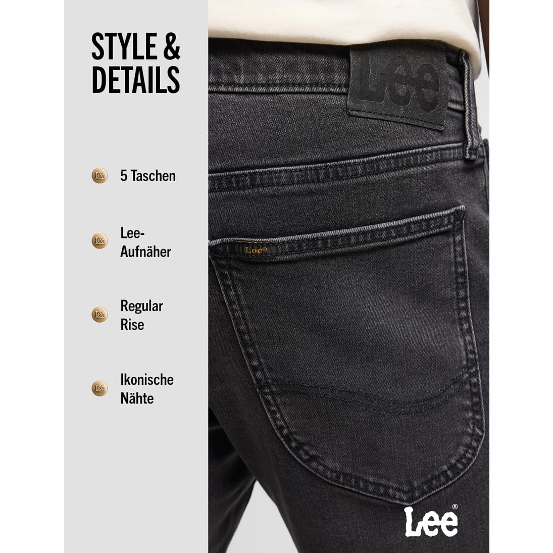 Lee Herren-Jeans Luke – Bild 6