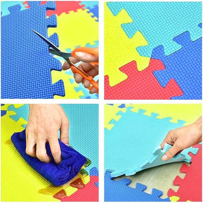 Kangler - Alfombrilla de Juego de Espuma 20 Piezas Multicolor miniatura 5