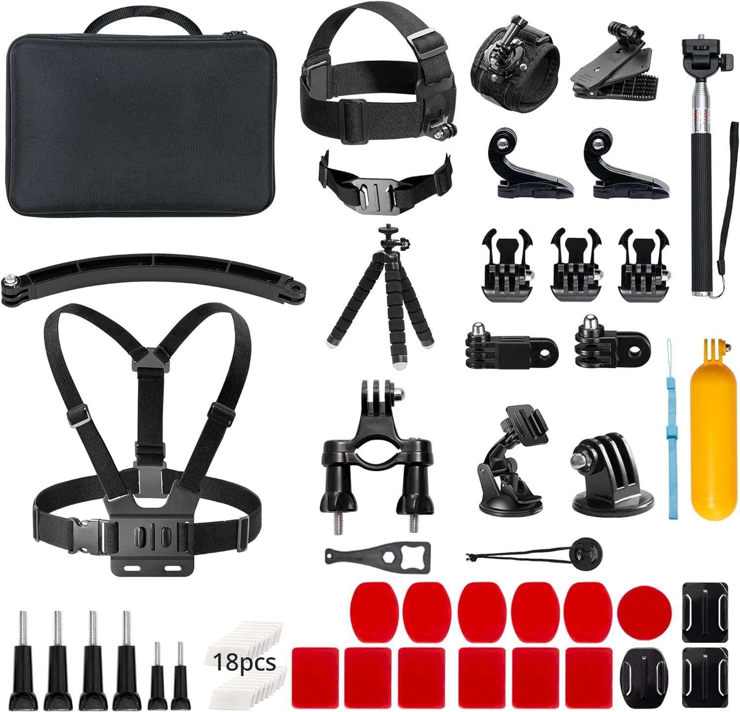 AKASO 60 in 1 Action Camera Accessories Kit