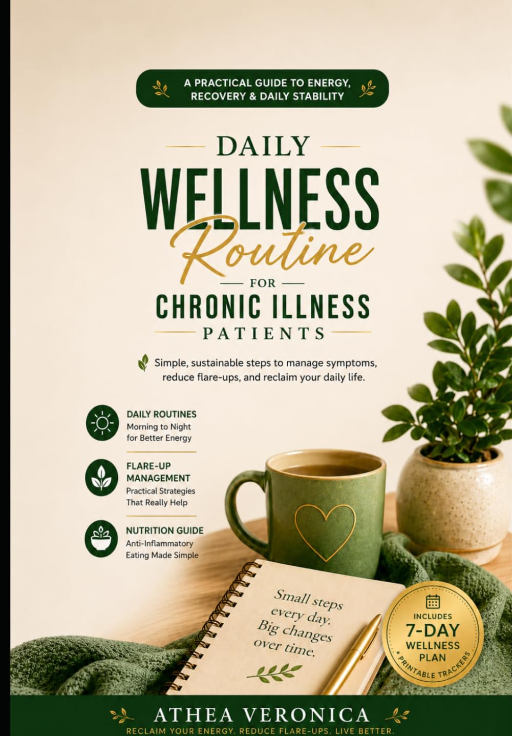 Daily Wellness Routine for Chronic Illness Patients: Simple, Sustainable Step to Manage Symptoms, Reduce Flare - Ups, and Reclaim your Daily Life
