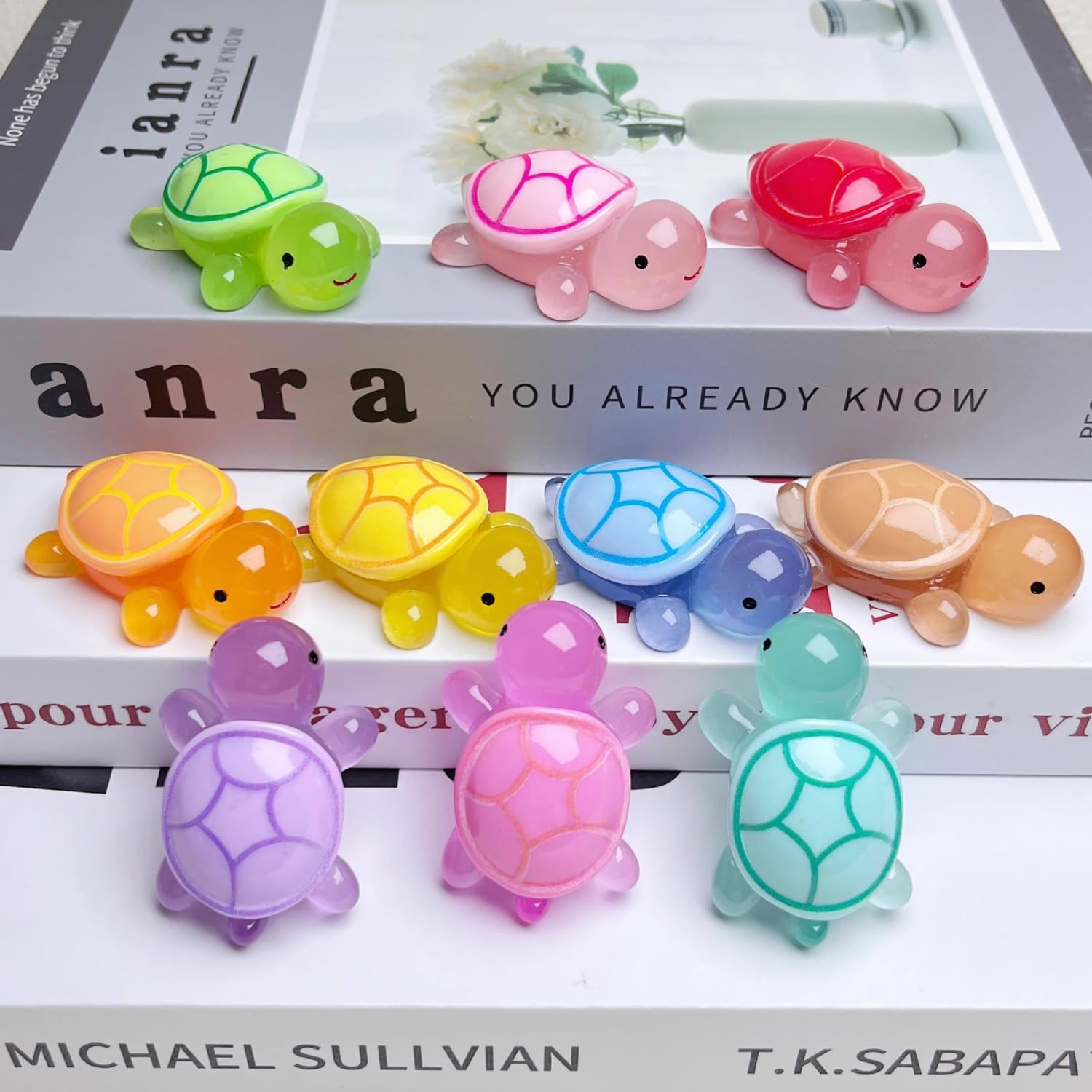 Sikyby Tortue Phosphorescente - Stylos Amusants Flottants Pour L'écriture, Le Bureau, Le Journal Intime, Cadeau Unique Pour Femmes, Hommes, Enfants, Filles Et Garçons