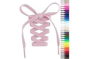 Add a Pop of Color to Your Favorite Sneakers with Pink Shoe Strings