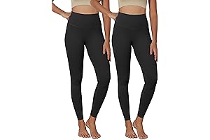 ODCLOUD ododos Leggings for Women Buttery Soft 2-Pack