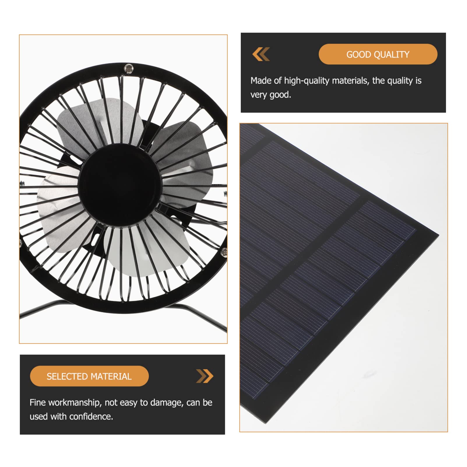 Buy Solar Panel Powered Fan Ventilator Mini Exhaust Fan 5W for