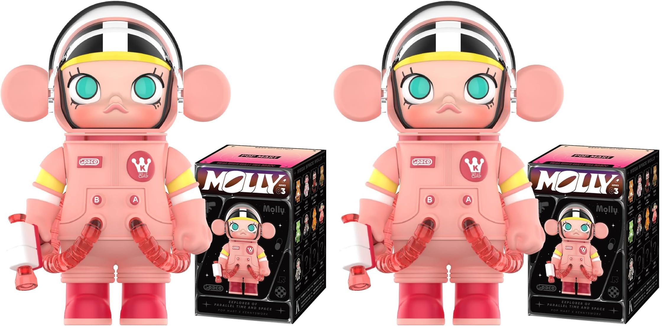 Amazon | 【POP MART 公式ストア】MEGA SPACE MOLLY 100% シリーズ 3