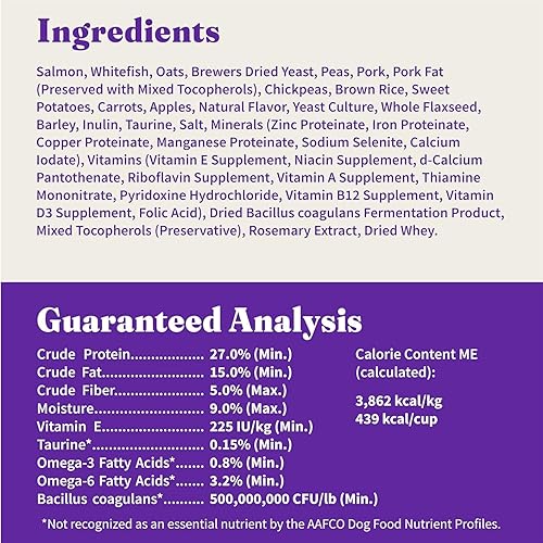 Miniatura 10 de Halo Holistic - Receta de salmón y pescado blanco atrapados en la naturaleza, 3.5 libras