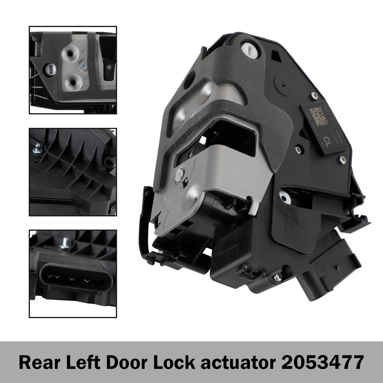 Topteng Attuatore Serratura Porta Posteriore Sinistra 2053477 Adatto per Ford Fiesta VI 1.0 1.4 1.5 1.6